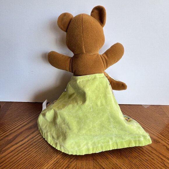 Toy Parade Wolf Bear Flip Doll Topsy Turvy Convertible 2 in 1 Rag Doll - Picture 6 of 16